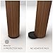 16 Heavy-Duty Felt Furniture Pads 2” 1/4” Thick X-Protector! Round Felt Pads for Furniture Feet - The Best Felt Floor Protectors for Furniture to Prevent Scratches. Protect Your Hard Floor! (Brown)