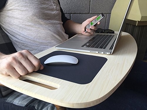 Slice LapDesk with Mousepad - Made for Your Arm Chair, Sofa, and Bed