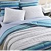 Poppy & Fritz 220832 Alex Cotton Comforter Set, Full/Queen, Blue