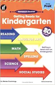 Amazon.com: Getting Ready for Kindergarten Homework Booklet (Homework