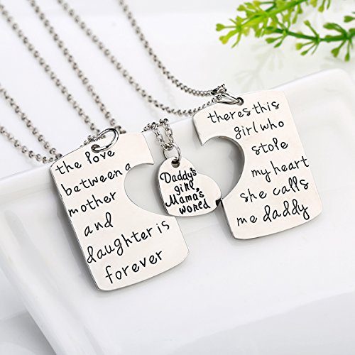 father daughter jewelry set