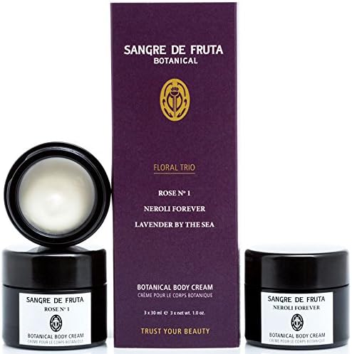 Sangre de Fruta Botanical Body Cream Floral Trio - 3 x 30 ml