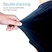 Twotwowin Women's 3D Padded Cycling Shorts Coolmax Quick Dry Lightweight Breathable Bicycle Bike Underwear (8-S(Waist 25.2''-30.0''))