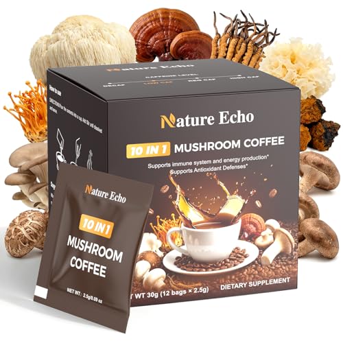 1 Mushroom Coffee with Ashwagandha for Focus