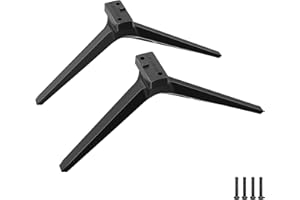 YAOTIECI Replacement TV Stand Legs Compatible with Vizio V505-J09, Exclusive for Vizio TV Model We Listed w/Non-Slip Pads, Screws & Instructions, Easy Installation
