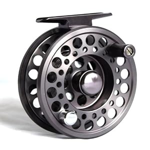 Pêche à La Mouche Moulinet En Aluminium De Haute Qualité – gunsmoke Couleur Gris Taille 7/8 offre Limitée Early Période De Vente