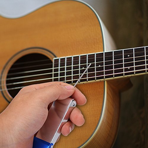 Guitar Bass Nut Bridge Slot File Set Luthier Tool Box for String instruments Groove Slot