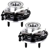 ECCPP Wheel Hub and Bearing Assembly Front 515029 fit 2000-2019 Ford F-150 Ford F-150 Heritage 4WD Replacement for 5 lugs wheel hub with ABS 3 Bolt Flange 2 pcs