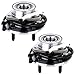ECCPP Wheel Hub and Bearing Assembly Front 515029 fit 2000-2019 Ford F-150 Ford F-150 Heritage 4WD Replacement for 5 lugs wheel hub with ABS 3 Bolt Flange 2 pcs