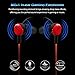 In Ear Gaming Headphones, ELEGIANT Wired Video Noise Reduction Gaming Earbuds with Dual Microphone Ergonomic Comfort-Fit Headsets for PC, PS4, Xbox1, Nintendo Switch and Laptop, Mobile Phone-Black Redthumb 3