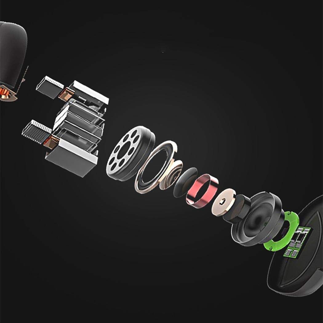 UpBeauty Wireless Bluetooth Headsets HiFi Waterproof Handsfree in-Ear Earphones Headphones for iPhone iOS Android iPad Samsung Galaxy HTC