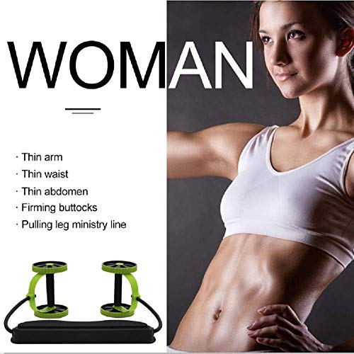 Abdominal-Trainers-Double-Ab-Roller-Wheel-Fitness-Abdominal-Abs-Roller-Ab-Rollers-Fitness-Equipment-Abdominal-Exerciser-Trainer-Puller-Roller-Slimming-Muscle-Trainer-Workout-Tool-Resistance-Band