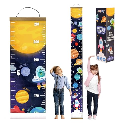 *Mercury Misprint* KooKooBaby Canvas Growth Chart for Wall - 82