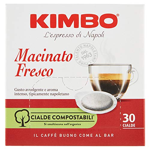Kimbo Macinato Fresco Kaffeepads Espresso ese 30 Pads Kaffee Coffee e.s.e. 44mm