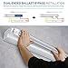 Hyperikon T8 T10 T12 LED Light Tube 4FT, 18W (40W-50W Equiv.), Dual-End Powered, Ballast Bypass, F48T8 Fluorescent Replacement, 2240 Lumens, 5000K, Frosted, Garage, Warehouse, Shop Light - 4 Pack