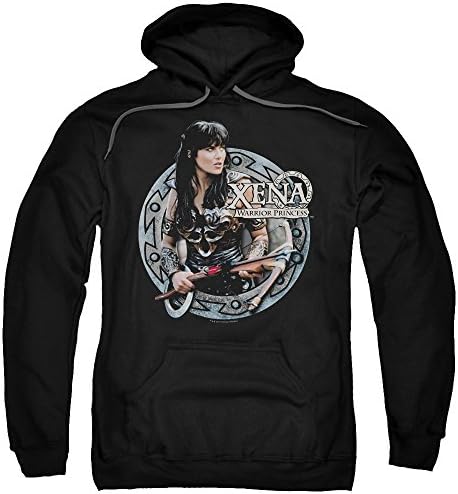Xena Warrior Princess Action TV Series The Warrior Adult Pull-Over Hoodie