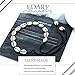 Edary Beach Shells Chokers Boho Clavicle Necklace Hawaii Puka Choker Necklace Handmade Seashells Chain Accessories for Women and Girls (Black)