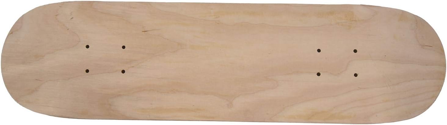 Noblik 8Inch 8-Layer Maple Blank Double Concave Skateboards Natural Skate Deck Board Skateboards Deck Wood Maple