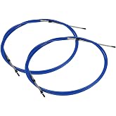 Jecoupoon 2PCS 20FT 3300/33C Marine Throttle Shift Remote Control Cable | Compatible with Outboard Engine Boat Motor Steering System