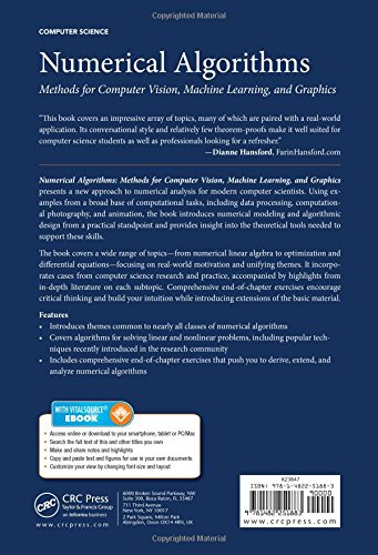 numerical analysis for machine learning