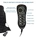 Electronic Vibration Car Seat Cover, IDODO Vibrating Back Seat Cushion Pad Massager with Heat, Massage Chair to Relax, Sooth and Relieve Neck and Back, Shoulder and Leg
