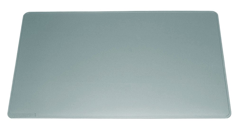 Durable Desk Mat with Contoured Edges in Grey, 65 x 50cm, Pack of 1, Comfortable To Use, Ideal for Offices, Meeting Rooms, Home Office, etc.
