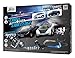 Darda Cross Challenge Race Track Playset, Silver/Blue/Black