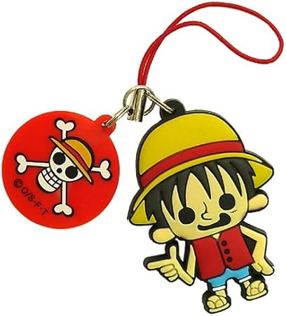 Amazon ワンピース Pansonworks 麦わら海賊団 ラバーストラップ ルフィ アニメキャラクターケータイグッズ通販 アニメ 萌えグッズ 通販