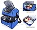 MIER Adult Lunch Box Insulated Lunch Bag Large Cooler Tote Bag for Men, Women, Double Deck Cooler(Navy Blue)
