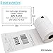 Label KINGDOM Replace for DK-1241 Die-Cut Large Shipping Labels, 4''x 6''(102 mm x 151 mm) 200/Roll DK Labels Compatible with Brother QL-1050 Printer (1 Roll+1 Frame)