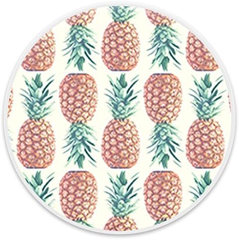 Multi Grip Pop Stand Phone Holders Socket for iPhone X/Samaung Galaxy S9/S9 Plus/Moto G5/G5 Plus/LG G5 etc.Smartphone[Pineapple]