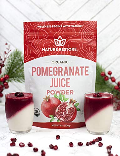 USDA Certified Organic Pomegranate Juice Powder, 8 Ounces, Non GMO, Gluten Free, Vegan - Thumbnail 2