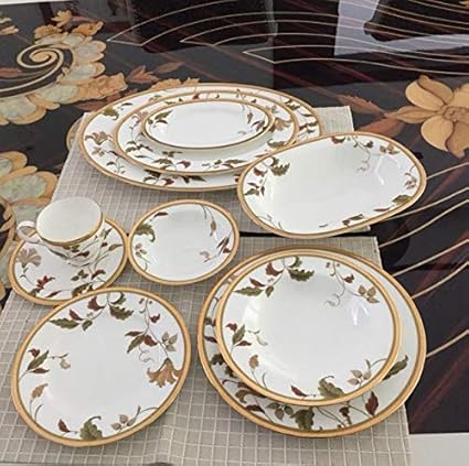 Noritake Islay Dinnerware Set, 27 Pcs, Bone China, Best for Gifting