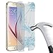 Caseguru® Galaxy S6 Screen Protector World's Best Japanese PET 9H Glass Samsung Galaxy S6 Premium Tempered Glass Screen Protector (9H Hardness 0.33mm 2.5D) Ultra HD Clear Maximum Touchscreen Accuracy
