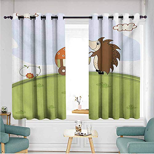 Etheeka Blackout Curtains Funny Blackout Draperies For Bedroom
