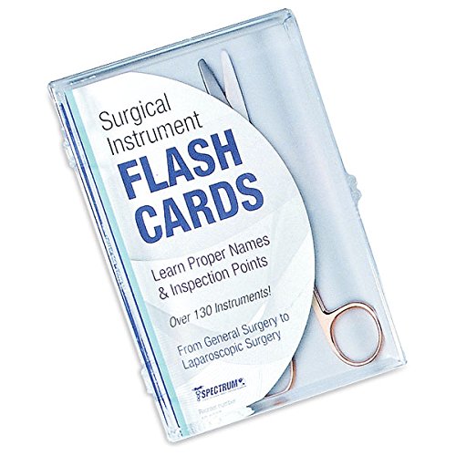 Surgical Instrument Identification Flash Cards