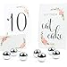 Koyal Wholesale Silver Classic Round Placecard Holders, 8-Pack, Menu Card Holder, Table Number Holders