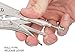 TEKTON 5 Inch Curved Jaw Locking Pliers | PLK10005