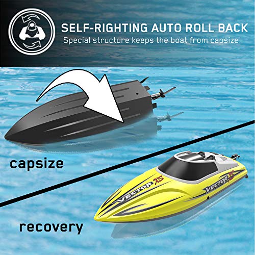 image for VOLANTEXRC Remote Control Boat RC Boat for Pool and Lakes, 19mph High 