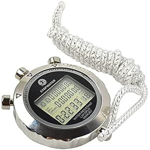 GLLP Stopwatch Timer Metalen Ronde Wijzerplaat Timer, Track En Veld Concurrentie Digitale Sport Stopwatch Timer