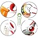 4 Function Multi Kitchen Gadgets and Tools Plastic Jar Opener(Green)