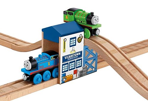 Vicarstown Transfer Station Bridge - Thomas Wooden Railway Tank Train Engine - Brand New Loose