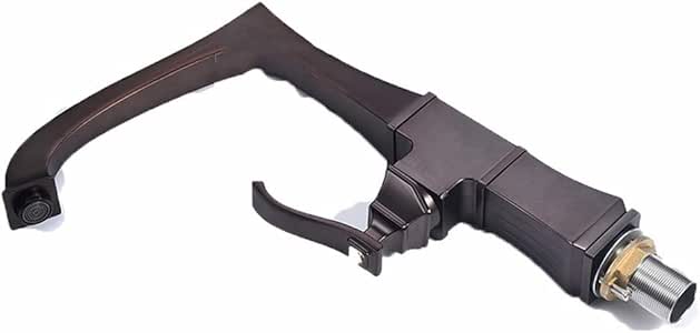 T-TLJW Negro Retro Faucet Baño Cocina water-tap Cobre ORB cocina fría y