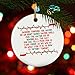 ChalkTalkSPORTS Crew Round Ceramic Ornament | A Rower's Jingle All The Way