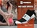 MudGear Spartan Race No-Show Running Socks, Cushioned, Non-Slip, Anti-Blister, Breathable Compression Athletic AnkleSocks for Trail, Marathon, Gym &Training, 2-Pack, Black/Gray, Large