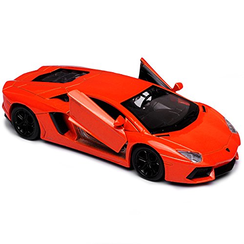Welly Lamborgihini Aventador LP700-4 Coupe Orange Ab 2011 ca 1/43 1/36-1/46 Modell Auto – Bild 3