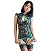 Women's Silk Stockings Lace Socks Bodysuit Sleepwear Dress