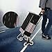 80 lbs Heavy Duty Folding Hand Truck & Dolly, Assisted Hand Truck Luggage Cart for Personal, Moving, Travel and Shopping Use
