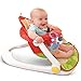 Fisher-Price Sit-Me-Up Floor Seat - Monkey, Portable Infant Chair with Toys