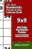 The 2018 Numbricks 9x9 Puzzle-A-Day Calendar Book: 2018 Numbricks puzzle book for 365 daily sudoku g by Anna Magey
